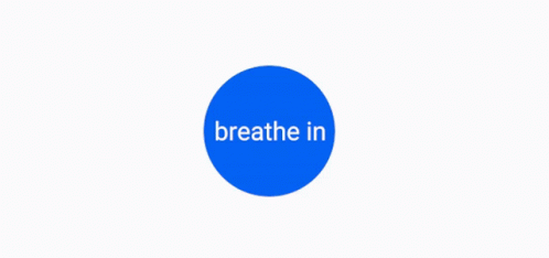 A Blue Background With White Letters That Says " Bathe " GIF