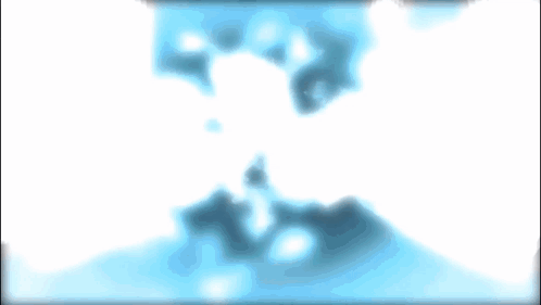 Blue Background With White IMo Letters GIF