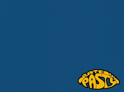 A Blue Background With Yellow Numbers 10 And Paste Pasty GIF