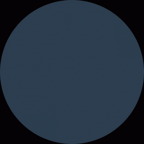A Blue Circle With The Word The A In Yellow Letters GIF