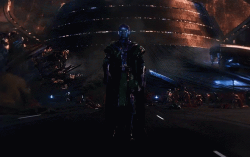 A Blue Light Is Coming Out Of A Person 'S Arms GIF