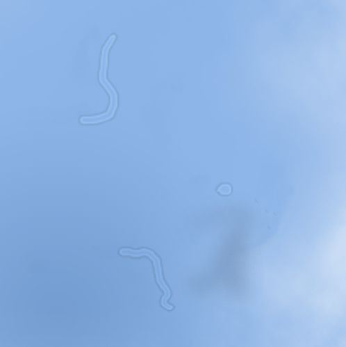 A Blue Surface With A Few White Lines On It GIF