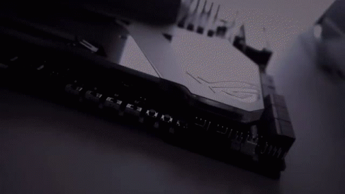 A Blurred Image Of A Device That Says ' X ' On The Bottom Right GIF