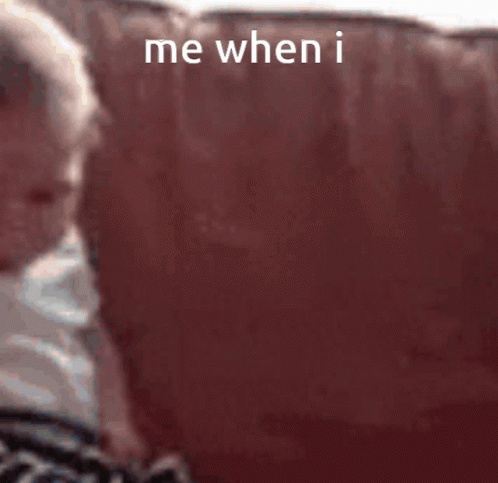 A Blurred Image Of A Person Laying Down With The Words Me When I On The Bottom GIF