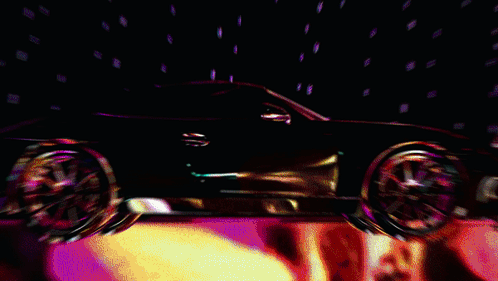 Blurred Face Of Person On Black Background GIF