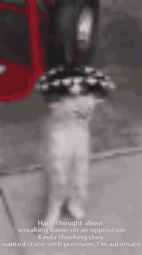 A Blurred Image Of A Person With The Words Had I Thought GIF