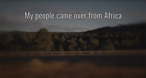 A Blurred Image Of A River With The Words To North And South America GIF