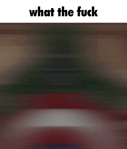A Blurred Image Of A Shield With The Words What The Fuck Written On The Bottom GIF