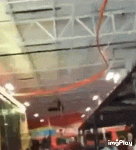 A Blurry Picture Of A Building With The Words Imgplay At The Bottom Right GIF