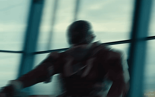 Blurry Man With Kepler Text GIF