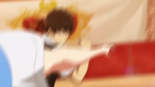 A Blurry Picture Of A Person Holding Another Person 'S Arm . GIF