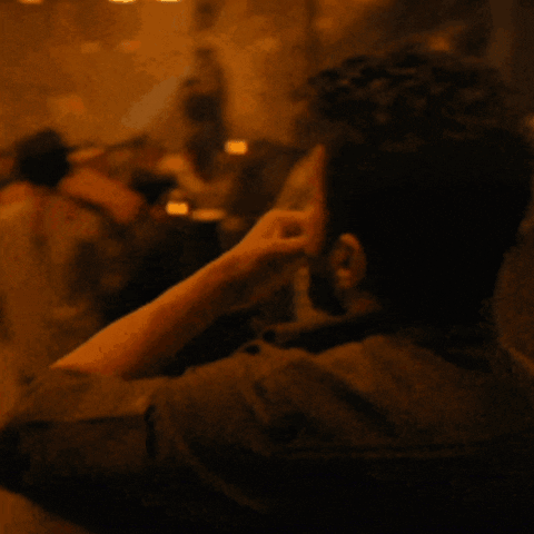 A Blurry Picture Of A Person With The Name Kartick Gk Kcp GIF