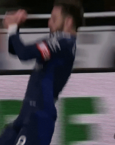 A Blurry Picture Of A Soccer Player Wearing A Number 2 Jersey GIF