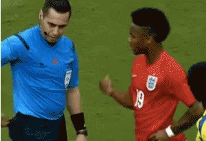 A Blurry Picture Of Soccer Players With One Wearing A Yellow Jersey With The Number 10 On It GIF