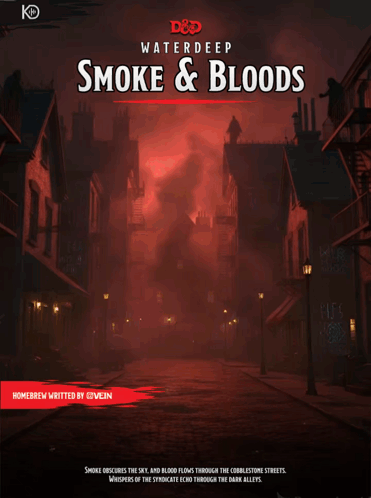 A Book Called Smoke And Bloods Has A Lightning Bolt On The Cover Of It GIF