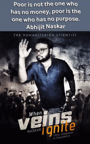 a book called when veins ignite by abhijit naskar