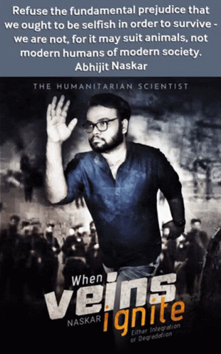 A Book Called When Veins Ignite By Abhijit Naskar GIF