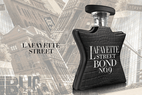A Bottle Of Lafayette Street Bond No.9 Perfume GIF