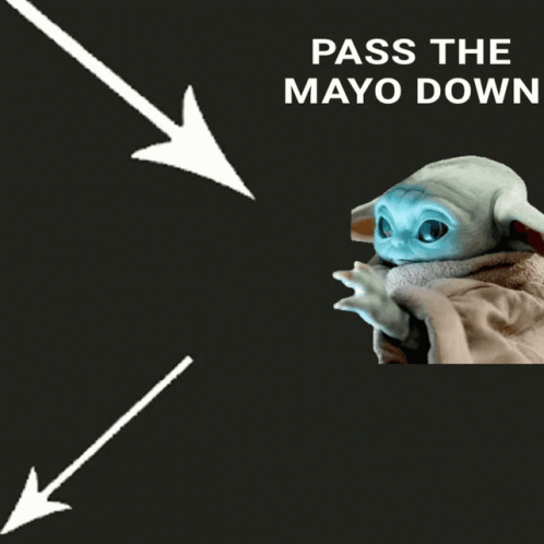 A Bottle Of Miracle Whip Mayonnaise With An Arrow Pointing Down GIF