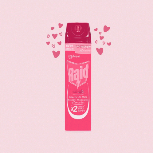 A Bottle Of Raid Insecticida Mata Mosquitoes Y Zancudos GIF