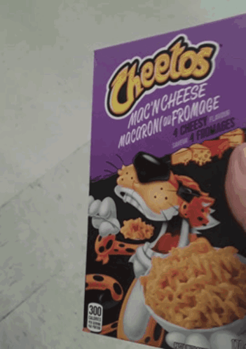 A Box Of Cheetos Mac And Cheese Macaroni GIF