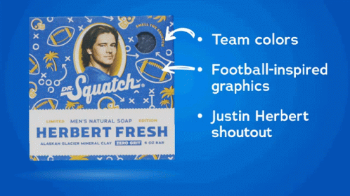 A Box Of Herbert Fresh Men 'S Natural Soap By Dr. Squatch GIF