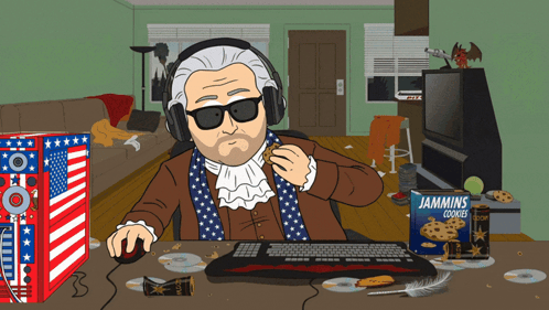 A Box Of Jamming Cookies Sits On A Table GIF