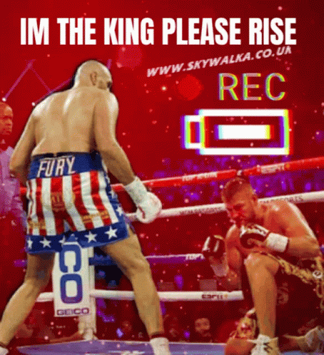 A Boxing Match Is Being Recorded By Skywalka.co.uk GIF