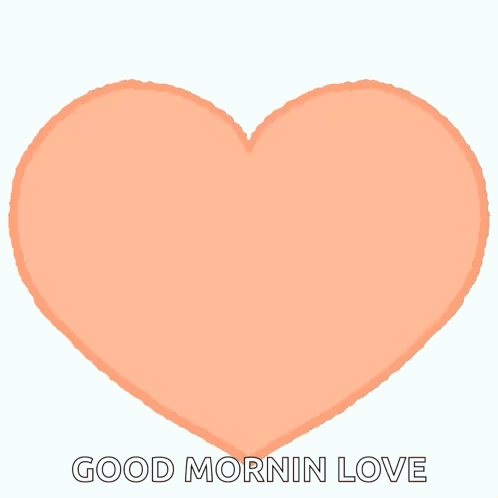 A Boy And A Girl Hugging Inside Of A Heart With The Words Good Mornin Love Written Below Them GIF