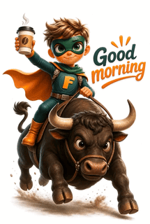 A Boy In A Superhero Costume Is Riding On The Back Of A Bull GIF