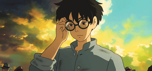 Boy With Glasses Looking Through Glasses GIF