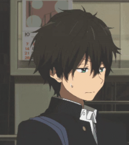 A Boy With A Backpack Is Standing In Front Of A Calendar With The Number 10 GIF