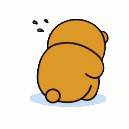 A Brown Teddy Bear Is Sitting On A White Surface Holding A Piece Of Paper . GIF