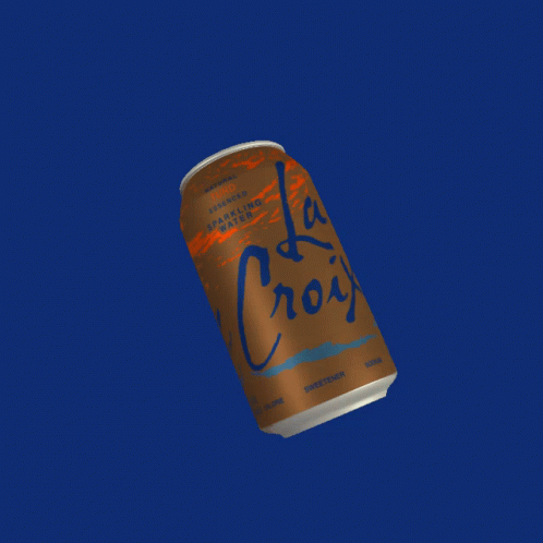 A Can Of Diet Coke With A Nutrition Facts Label GIF