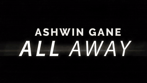 A Candy Cane With The Words Ashwin Gane All Away Behind It GIF