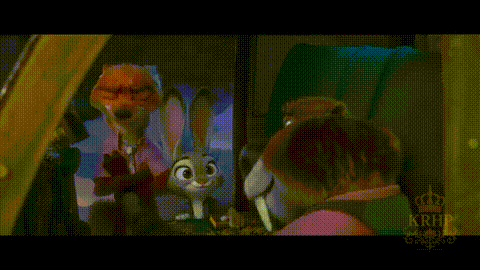 A Car Is Driving Down A Street With Krhp Written On The Bottom Right Corner GIF