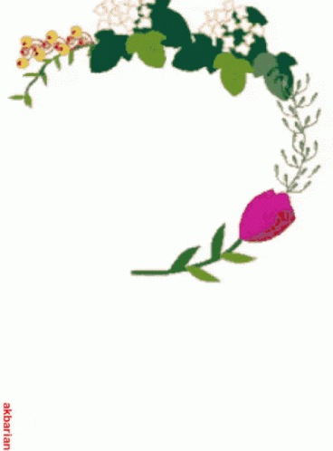 Good Morning Wish You All The Best With Flowers GIF