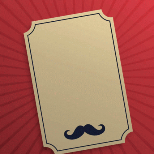 A Card That Says Happy Birthday Handsome With Glasses Mustache And Bow Tie GIF