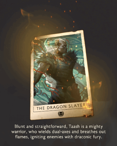 The Dragon Slayer Card GIF