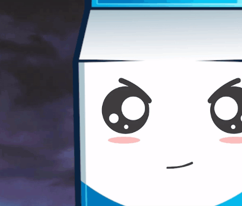 A Carton Of Milk Has A Face On It GIF