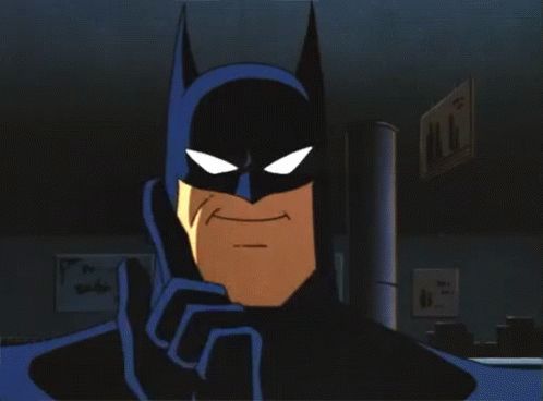 A Cartoon Batman Giving A Thumbs Up Sign GIF
