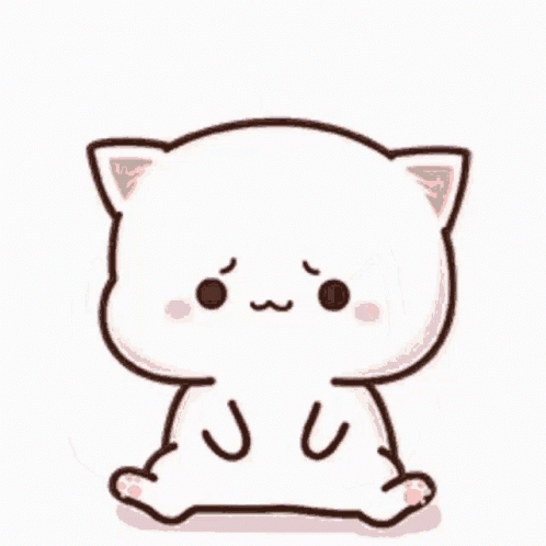 A Cartoon Cat Is Laying Down With The Word Confusion Written On It GIF
