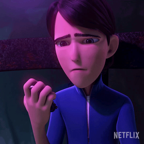 A Cartoon Character Asks Why Did You Choose Me GIF