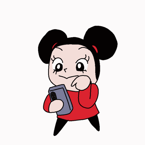 A Cartoon Character Covering Her Face With Her Hand GIF