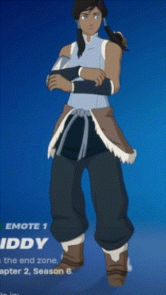 A Cartoon Character From Avatar The Last Airbender Named Korra GIF