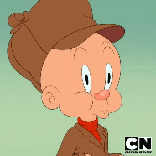A Cartoon Character From Cartoon Network Is Wearing A Brown Hat GIF