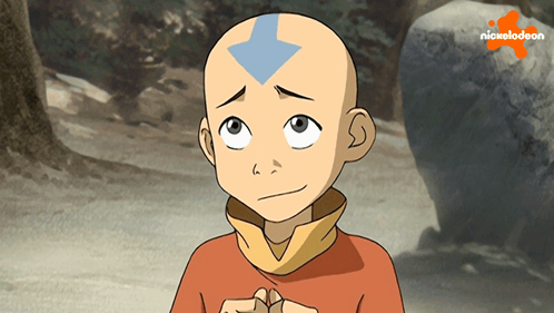 A Cartoon Character From Nickelodeon Is Looking At The Camera GIF