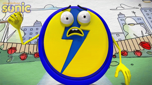 A Cartoon Character From Nickelodeon 'S Sonic The Hedgehog Series GIF