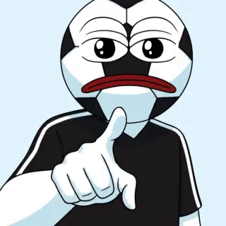 A Cartoon Character Holding A Red Card In Front Of His Face GIF