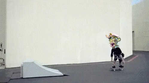 A Cartoon Character Holding A Sign That Says " Did What You Love " GIF